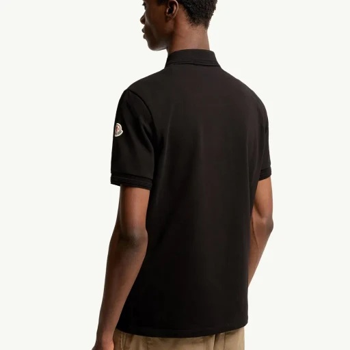 Tricolour-Trimmed Cotton Polo Shirt