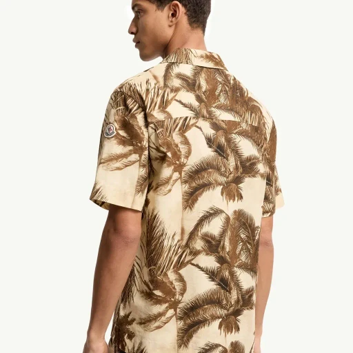 Cotton & Linen Blend Short Sleeve Shirt