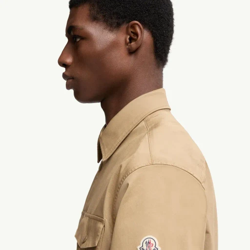Cotton Gabardine Short Sleeve Shirt