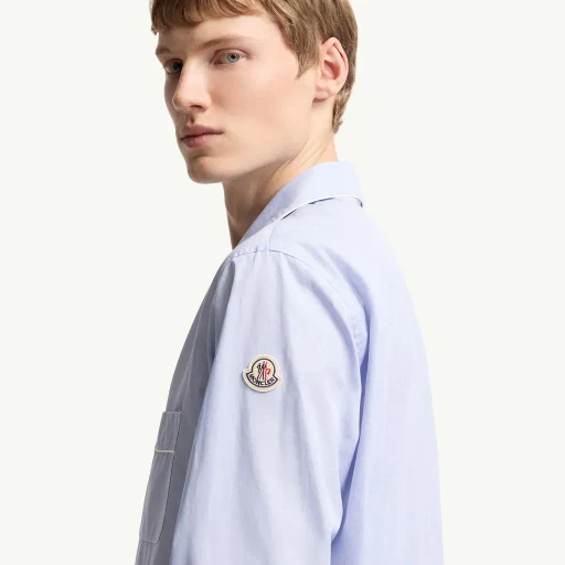 Fil-à-Fil Cotton Long Sleeve Shirt