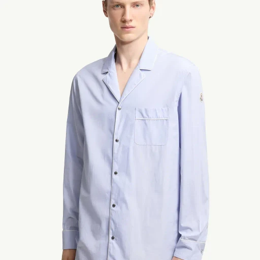 Fil-à-Fil Cotton Long Sleeve Shirt