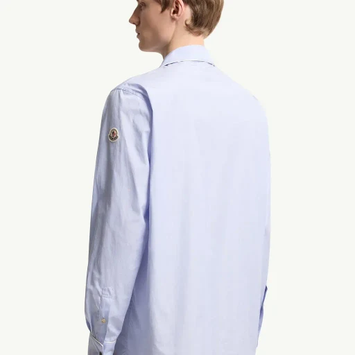 Fil-à-Fil Cotton Long Sleeve Shirt
