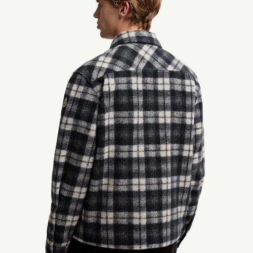 Tartan Zip-Up Shirt Jacket