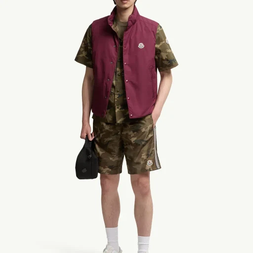 Printed Cotton Short Sleeve Shirt