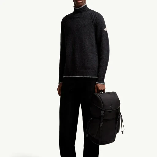 Alpaca & Wool Blend Turtleneck Jumper