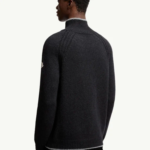 Alpaca & Wool Blend Turtleneck Jumper