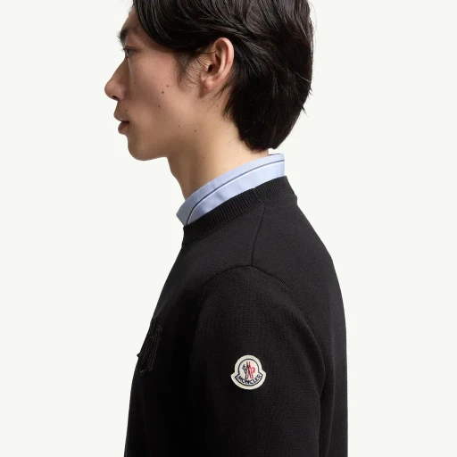 Embroidered Monogram Cotton Jumper