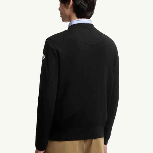 Embroidered Monogram Cotton Jumper