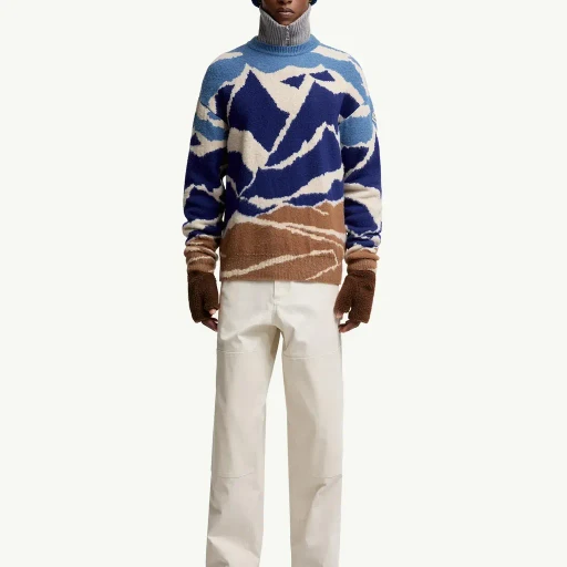 Mountain Jacquard Wool Jumper