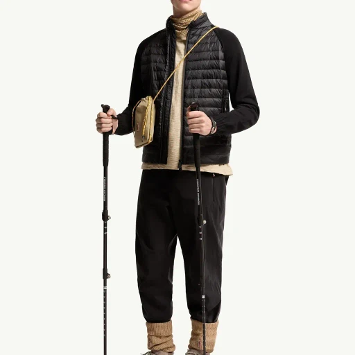 Padded Zip-Up Cardigan