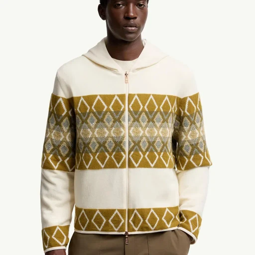 Reversible Wool Zip-Up Hoodie