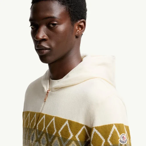 Reversible Wool Zip-Up Hoodie
