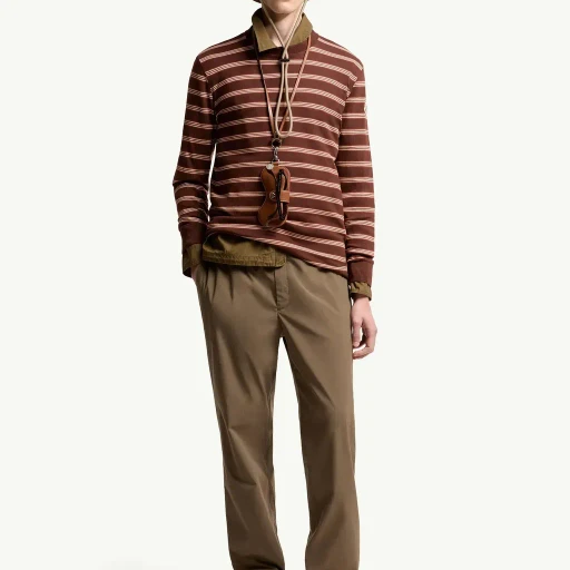 Striped Cotton Sweatshirt