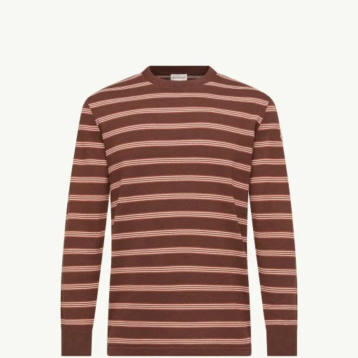Striped Cotton Sweatshirt