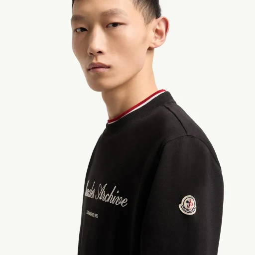 Cotton Blend Logo Sweatshirt