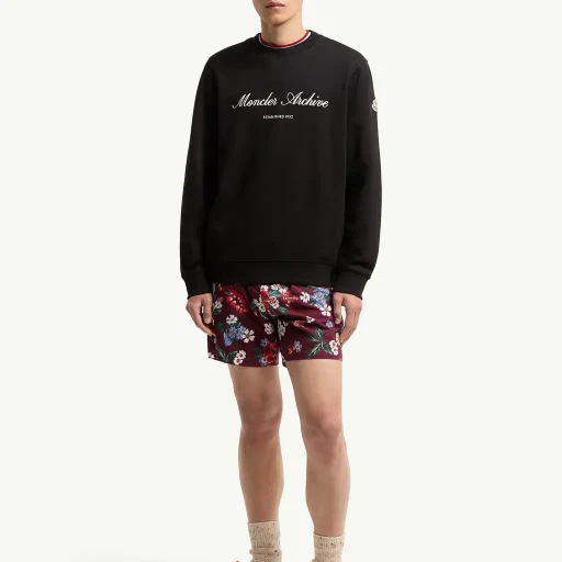 Cotton Blend Logo Sweatshirt