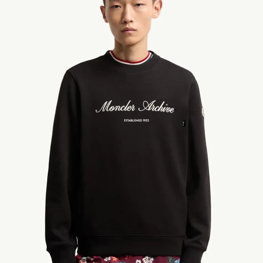 Cotton Blend Logo Sweatshirt