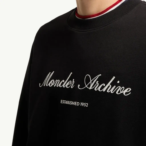 Cotton Blend Logo Sweatshirt