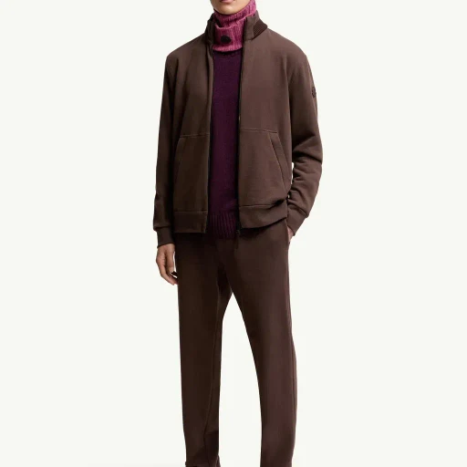 Cotton & Cashmere Zip-Up Sweatshirt