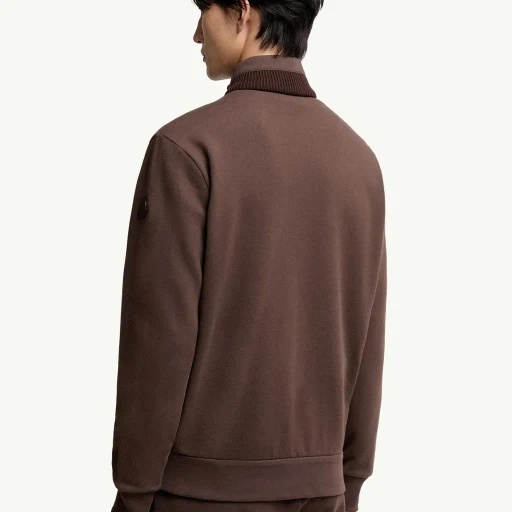 Cotton & Cashmere Zip-Up Sweatshirt