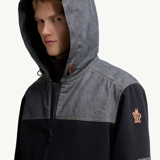 Cotton Zip-Up Hoodie