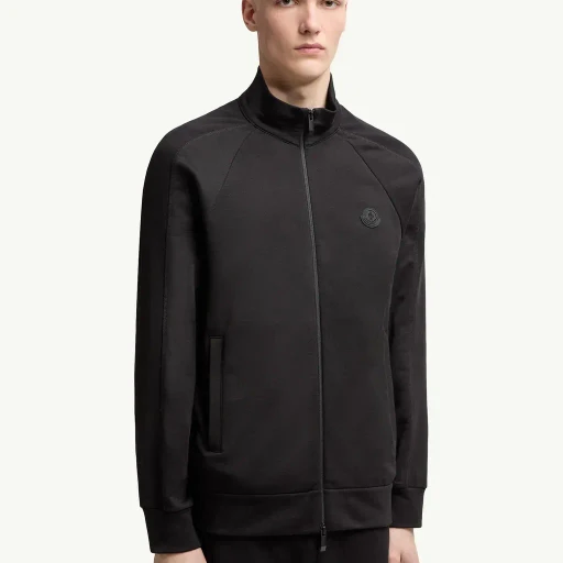 Cotton Zip-Up Sweatshirt