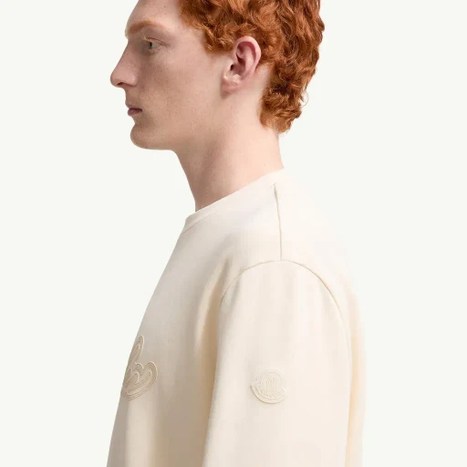 Cursive Logo Cotton Sweatshirt