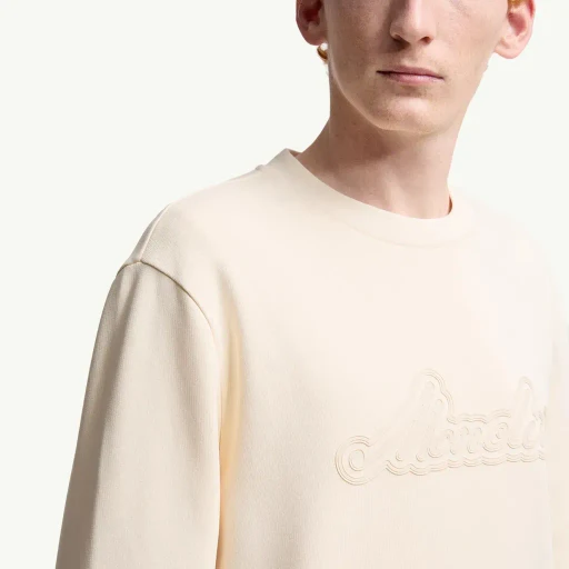 Cursive Logo Cotton Sweatshirt