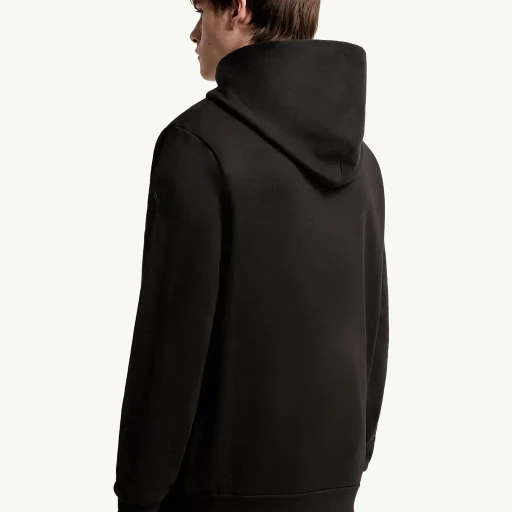Logo Cotton Fleece Zip-Up Hoodie