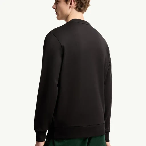 Logo Patch Cotton Sweatshirt