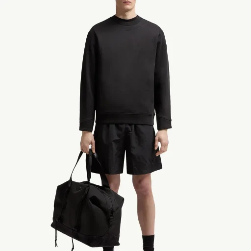 Logo Patch Cotton Sweatshirt