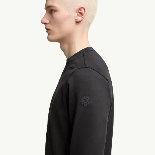 Logo Patch Cotton Sweatshirt
