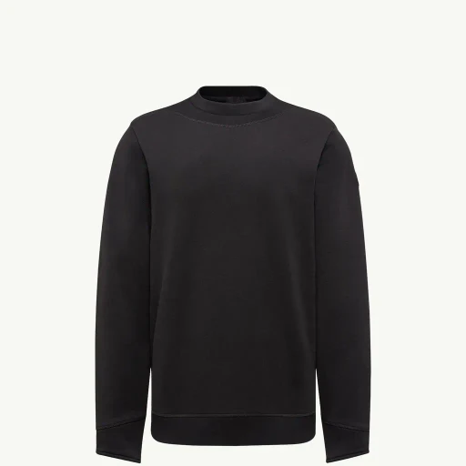 Logo Patch Cotton Sweatshirt