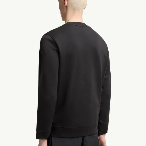 Logo Patch Cotton Sweatshirt