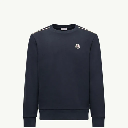 Logo Patch Cotton Sweatshirt