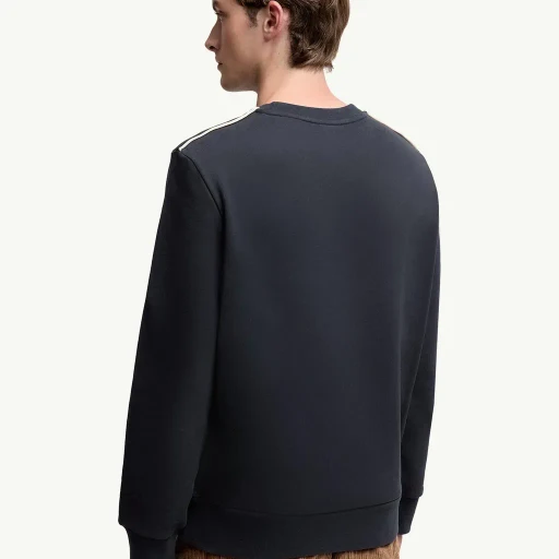Logo Patch Cotton Sweatshirt