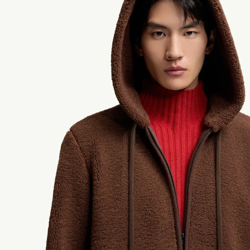 Teddy Zip-Up Hoodie