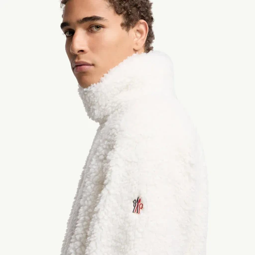 Teddy Polo Neck Sweatshirt