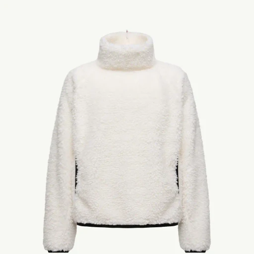 Teddy Polo Neck Sweatshirt