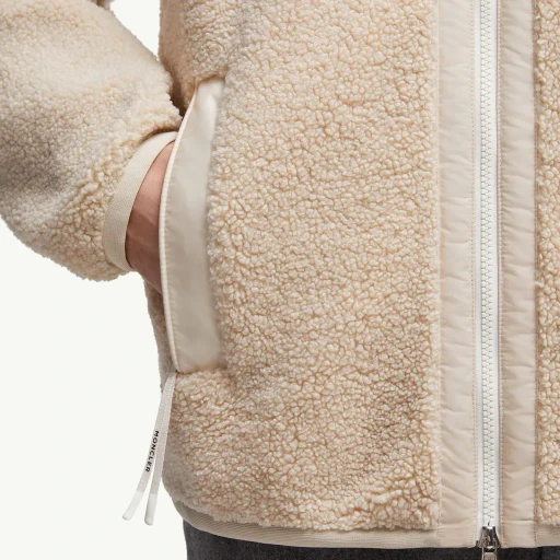 Teddy Zip-Up Sweatshirt With Pocket