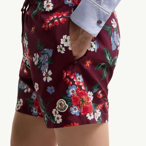 Floral Print Swim Shorts