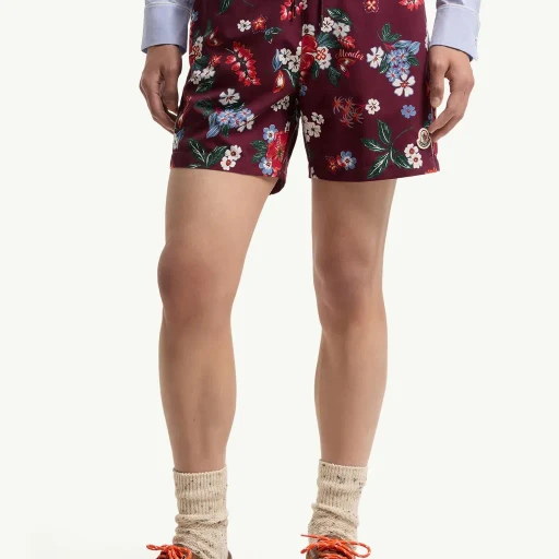 Floral Print Swim Shorts