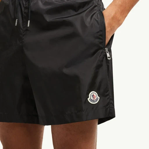 Logo Patch Swim Shorts