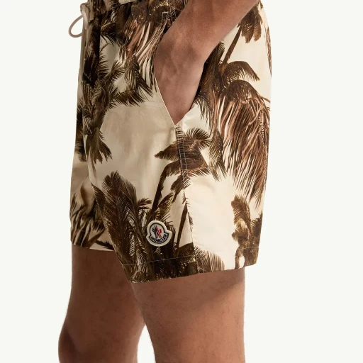 Patterned Swim Shorts