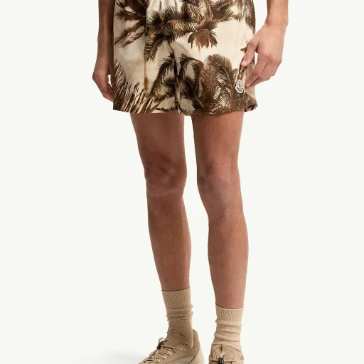 Patterned Swim Shorts