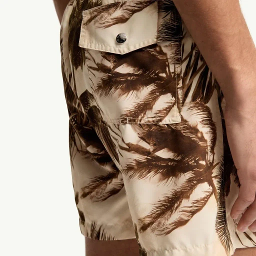 Patterned Swim Shorts
