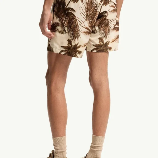 Patterned Swim Shorts
