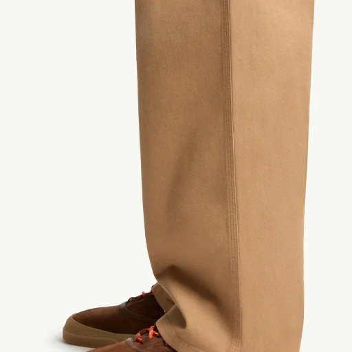 Cargo Cotton Blend Gabardine Trousers