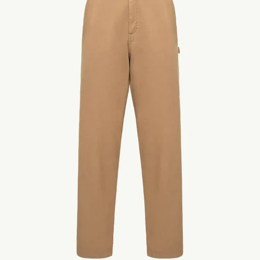 Cargo Cotton Blend Gabardine Trousers