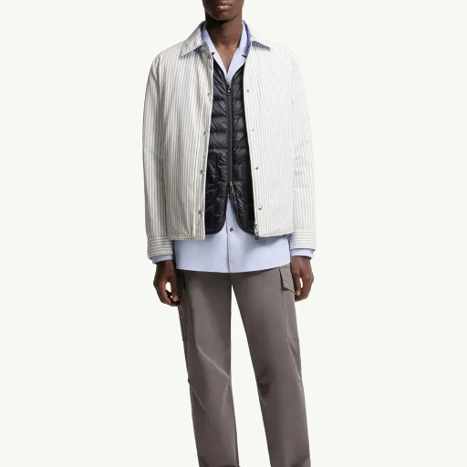 Cargo Cotton Blend Gabardine Trousers